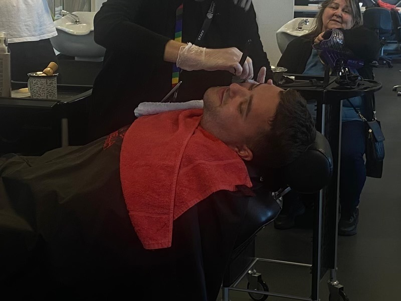 Other image for Tutor in close shave to support Chloe’s mission